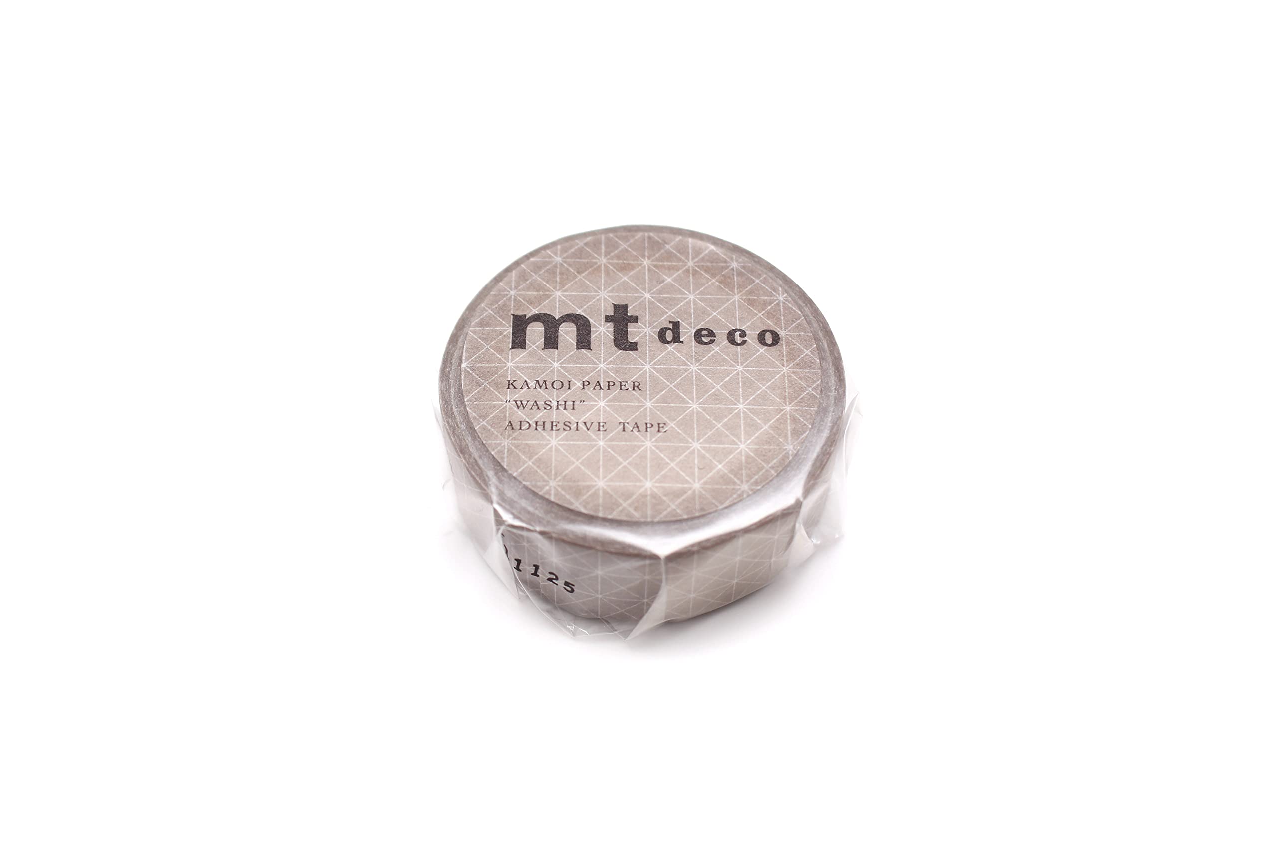 MT Washi Masking Tape - Diagonal Hougan Pattern - 1 Roll Decorative Paper Tape for Scrapbooking, Journaling, Gift Wrapping & DIY Crafts