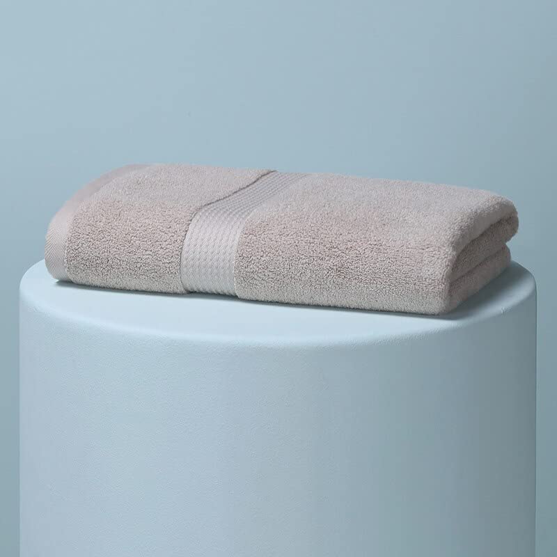LSZA Premium Cotton Bath Towel Set for Adults - Ultra Absorbent 70x140cm Bath Towel & 35x75cm Face Towel - Soft Terry Cloth for Shower, Spa, Gym, and Beach - Camel Color (1 Piece)