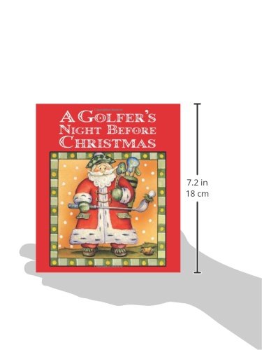 Golfer's Night Before Christmas - Funny Golf Lover Gift for Men & Women - Perfect for Holiday Stocking Stuffers & Christmas Gifts