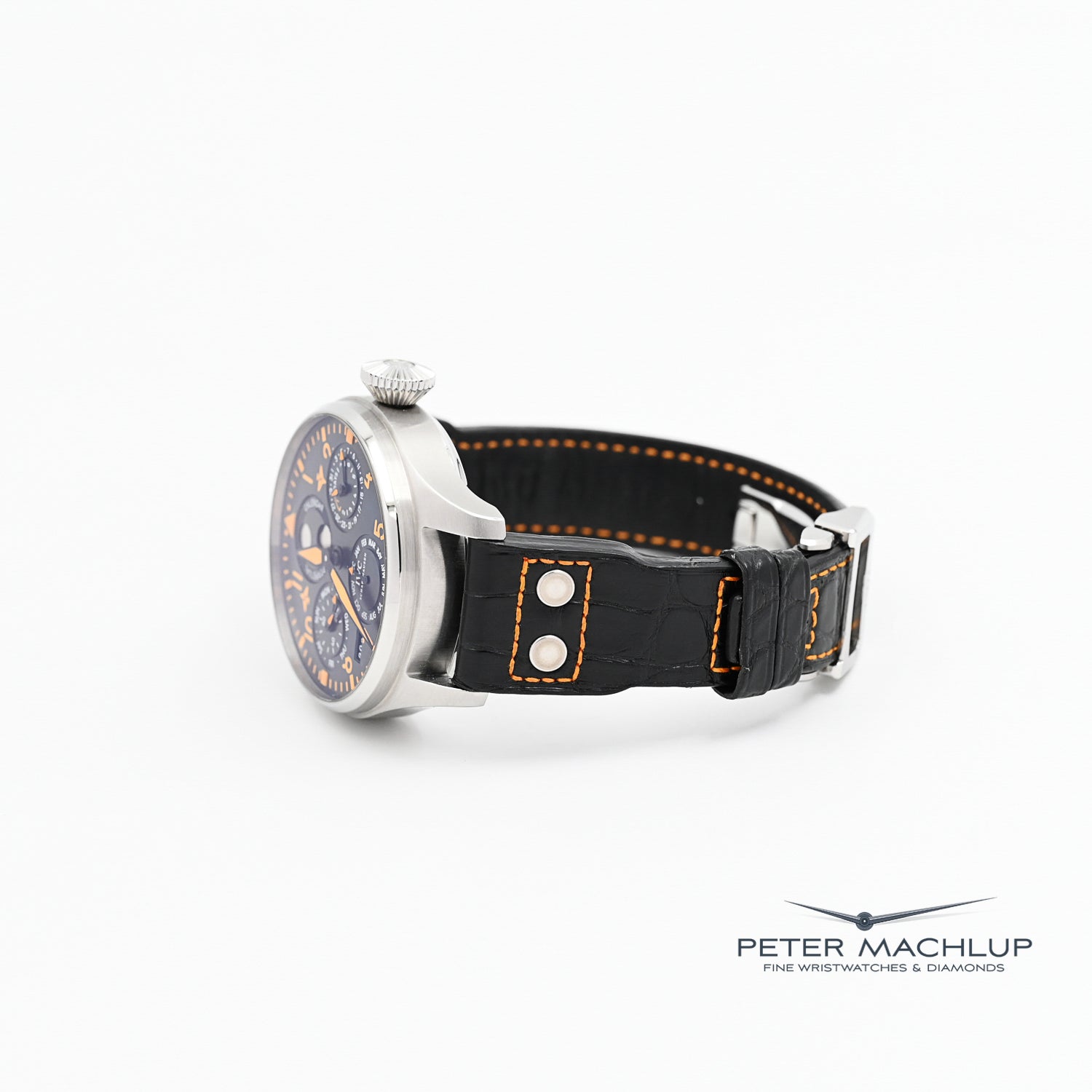 IWC Big Pilot Perpetual Calendar Watch 2010 - Luxury Men's Automatic Timepiece for Aviation & Business Professionals