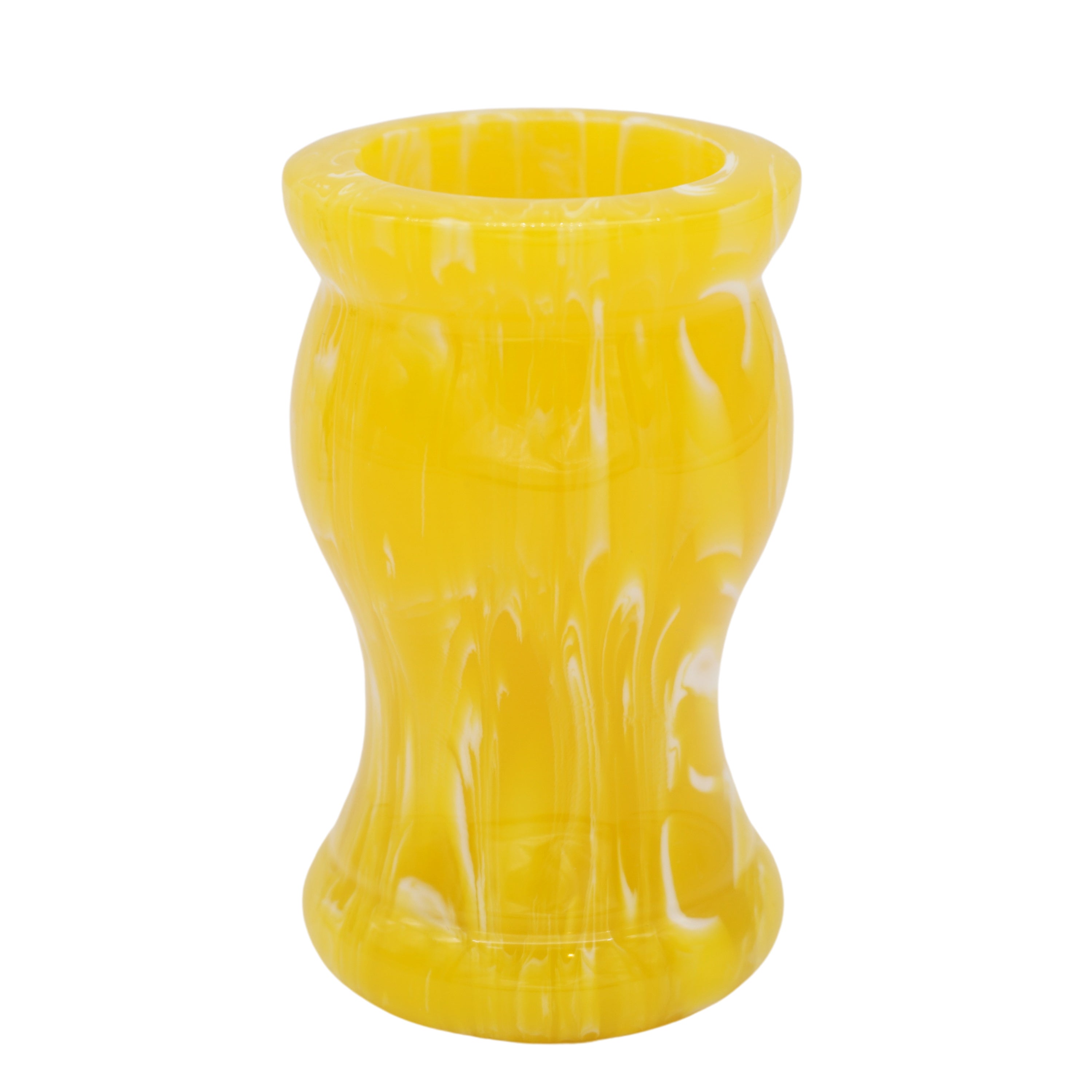 Premium Handcrafted Lemon Drop Shaving Brush Handle - Fits 26mm & 28mm Knots - Perfect for Wet Shaving & Grooming Gifts for Men