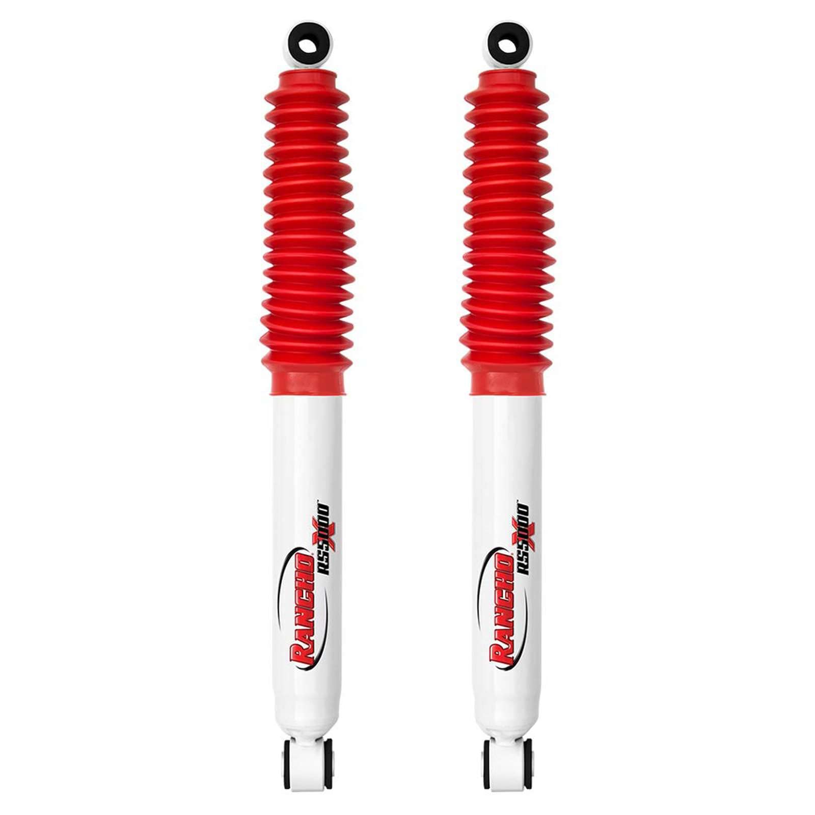 Rancho RS5000X Rear Gas Shocks for 2006-2008 Lincoln Mark LT 4WD - Heavy Duty Off-Road Performance, Smooth Ride for Trucks & SUVs - Perfect for Towing, Hauling & Adventure Driving
