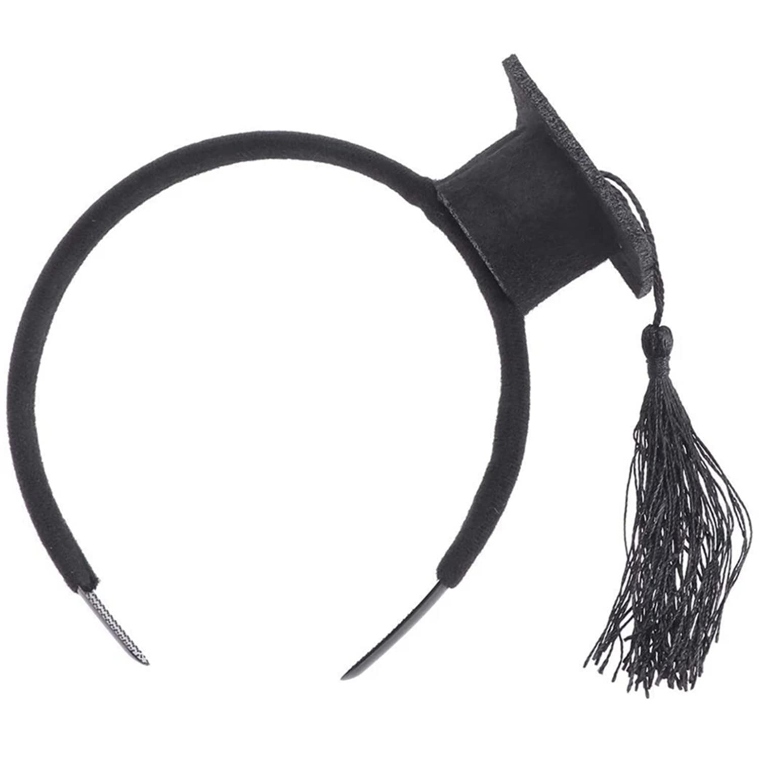 Dzrige Mini Graduation Cap Headband with Tassel - Bachelor's Degree Party Hat for Graduation Ceremony, Photo Props, Graduation Party Decorations & Favors - Perfect for Graduation Photos, Cap Decor, and School Celebrations