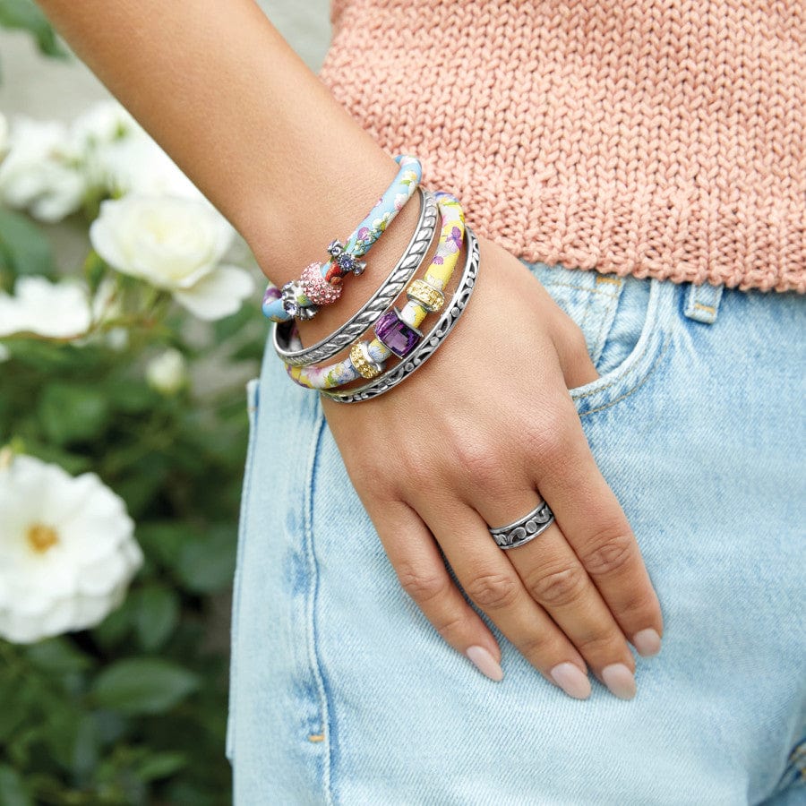 Blossom Hill Garden Woodstock Bracelet - Handmade Boho Beaded Bracelet for Women, Adjustable Wristband with Natural Stones - Perfect for Festivals, Yoga, and Everyday Wear