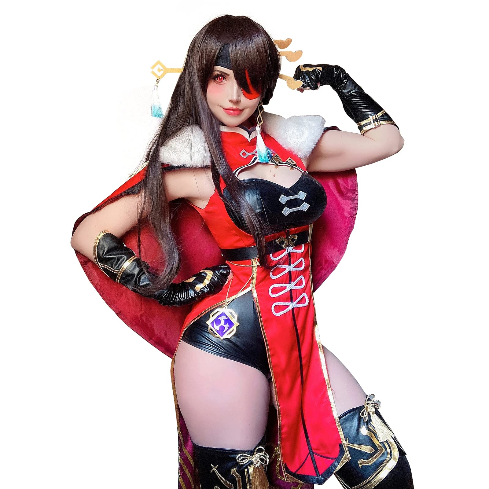 LTAKK Genshin Impact Cosplay Costume for Women - Anime Game Character Outfit | Halloween, Comic Con, Cosplay Events