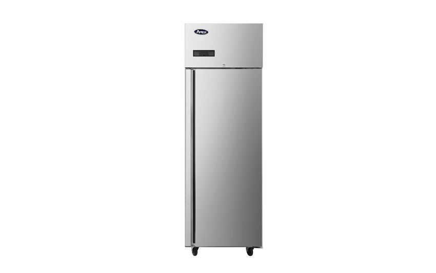 Atosa JBF40FSGR Slimline Upright Single Door Freezer - Compact Commercial Freezer for Restaurants, Bars, and Home Use