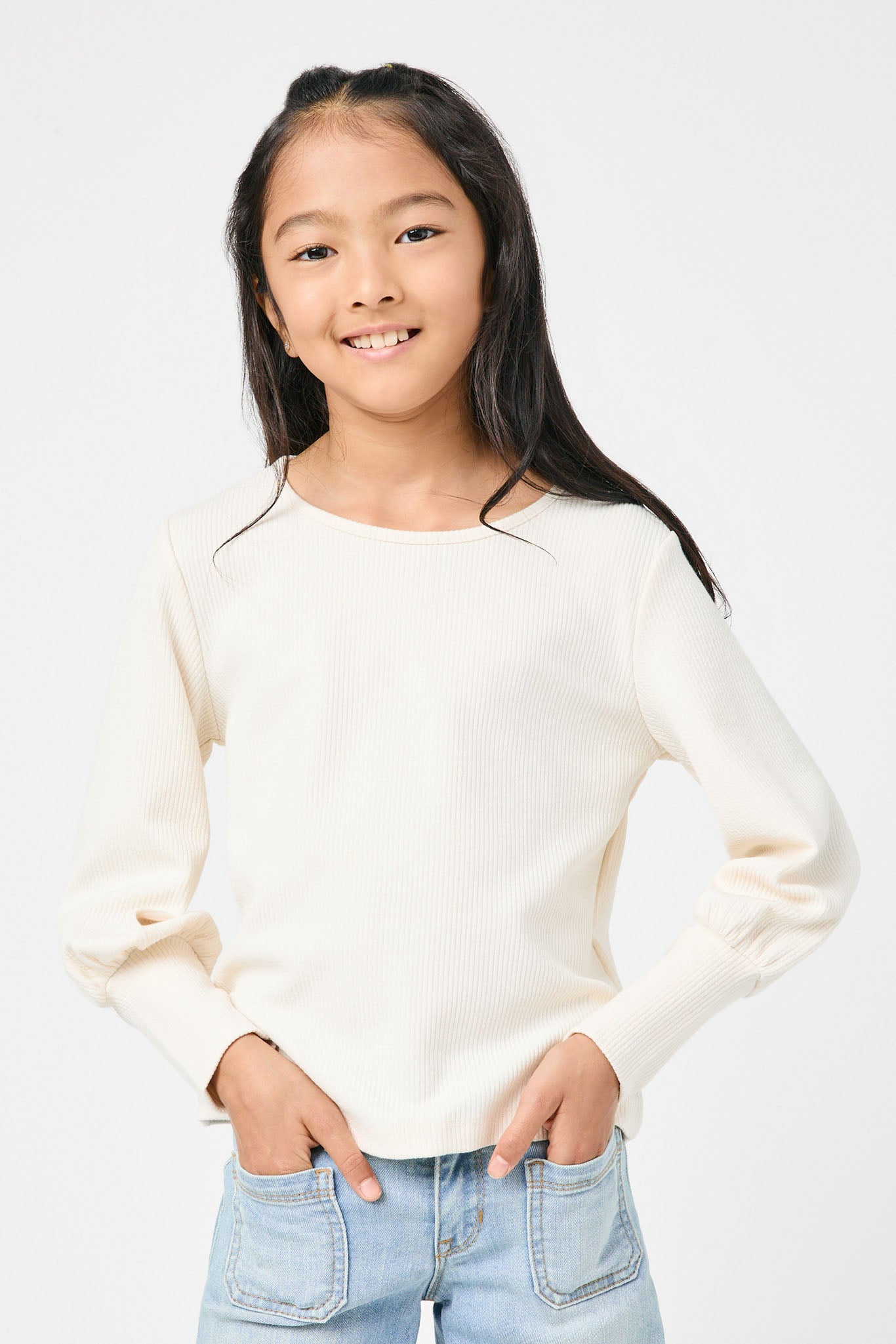 Textured Exaggerated Cuff Knit Top - Women's Fashion Long Sleeve Pullover Sweater for Fall & Winter, Perfect for Office, Date Night and Casual Outings