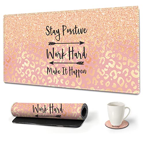 Pink Orange Stay Positive