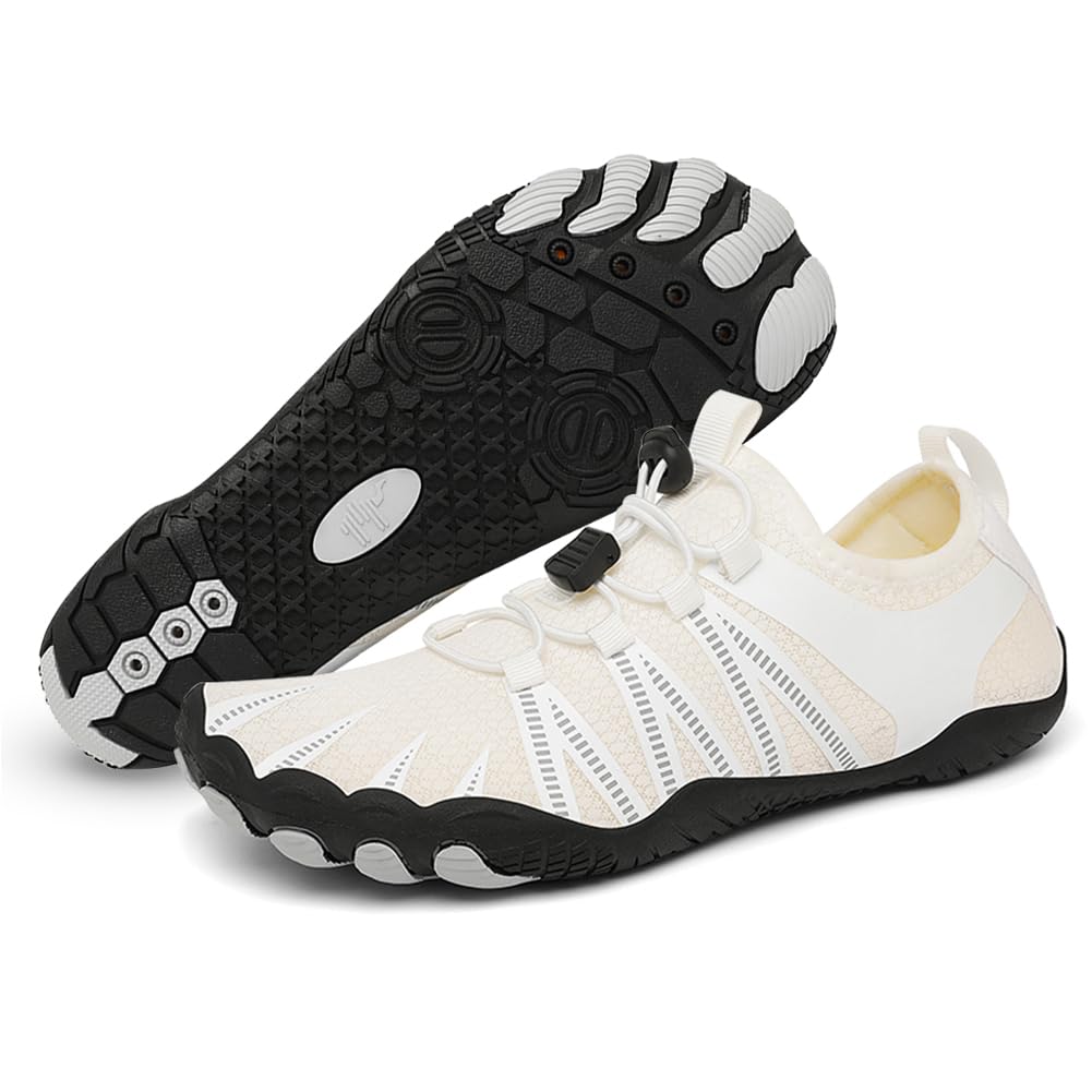 **Barefoot Water Shoes for Women & Men - Quick-Dry Aqua Socks for Hiking, Swimming, Beach, Pool, Surfing & Diving - Breathable Non-Slip Athletic Water Shoes**    *(Perfect for Outdoor Adventures, Water Sports & Casual Wear!)*