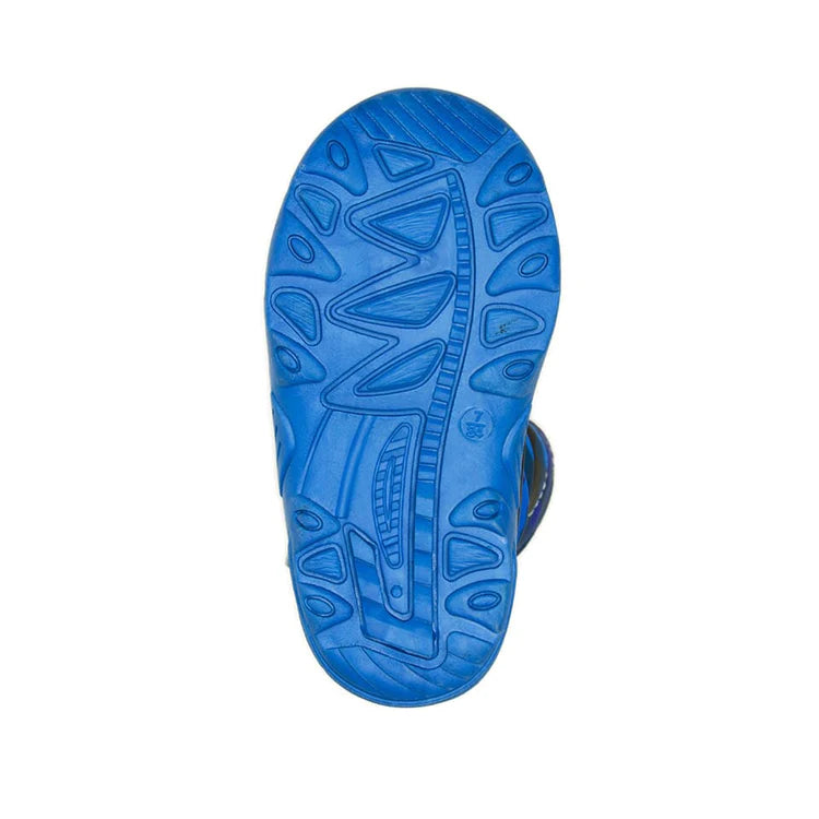Kamik Blue/Navy Snowbug 6 Toddler Boots - Waterproof Winter Snow Boots for Kids, Non-Slip Warm Shoes for Boys & Girls - Perfect for Snow Play, Sledding & Cold Weather Outdoor Activities
