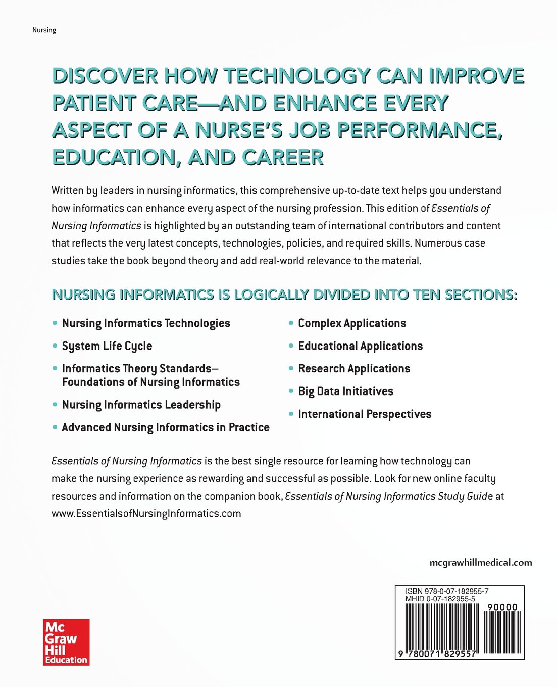 Nursing Informatics Essentials, 6th Edition - Comprehensive Guide for Healthcare Professionals | Digital Healthcare Solutions for Nurses & Medical Students