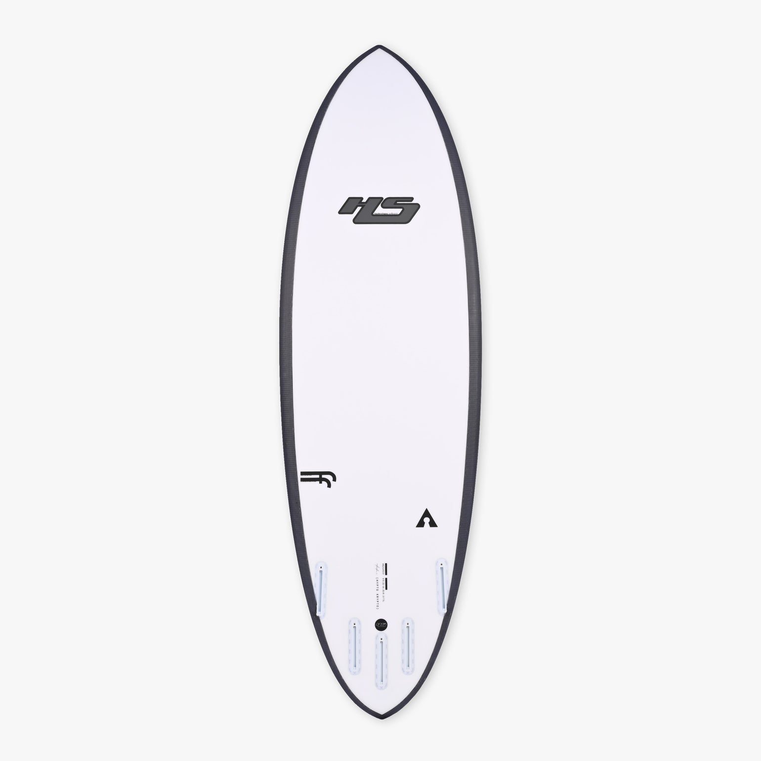 Haydenshapes Hypto Krypto 6'8 Surfboard with 5 Future Fins - Clear Tint | High-Performance Shortboard for Waves & Surfing Adventures