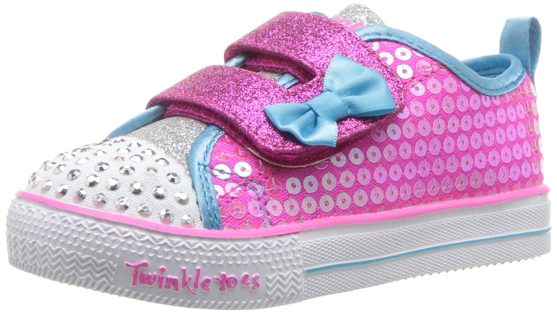 Skechers Kids' Shuffle Lite-Mini Mermaid Sneakers - Lightweight Girls' Athletic Shoes for Running, Play & School | Comfortable & Stylish Toddler Sneakers for Everyday Wear