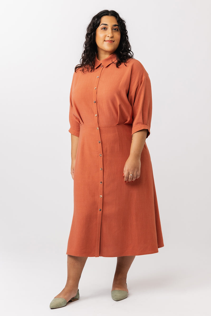 Silmu Shirt & Shirt Dress for Women - Stylish Casual Button Down Top & Dress - Perfect for Office, Date Night & Everyday Wear