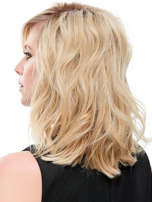 easiPart HH 12 | Remy Human Hair Topper with Mono Top for Women - Natural Looking Hair Replacement Solution for Thinning Hair, Daily Wear & Styling