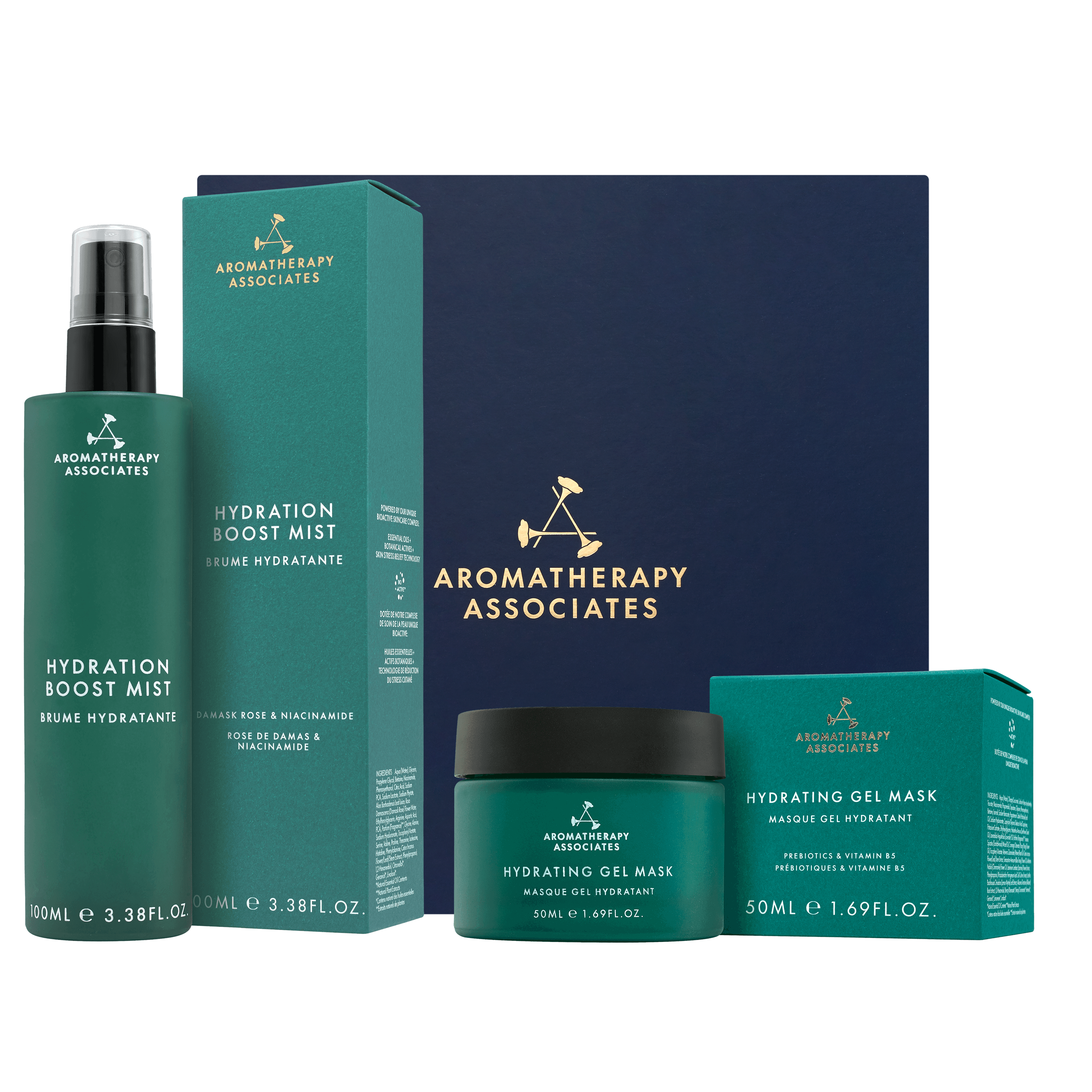 Hydration Super Boost Facial Kit - Moisturizing Skincare Set for Dry & Sensitive Skin - Perfect for Daily Hydration & Glowing Complexion