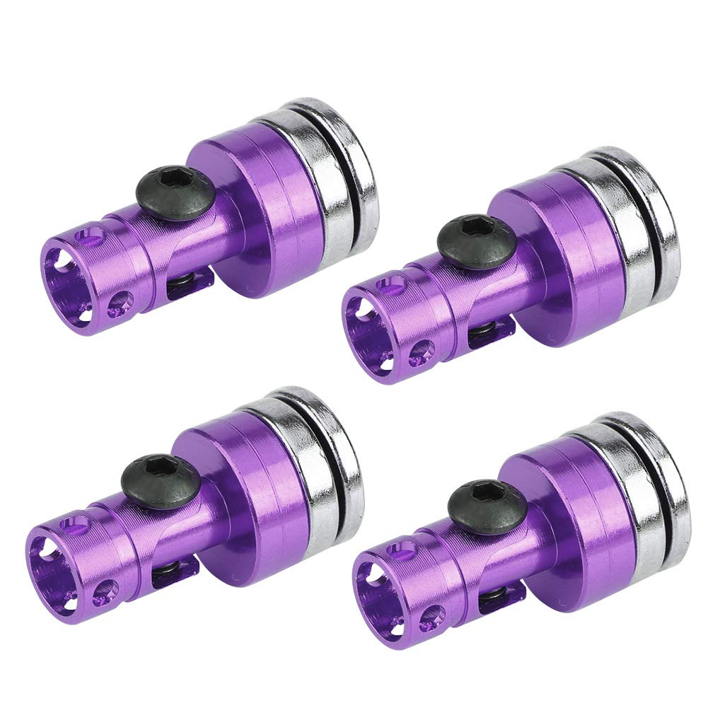 Tbest 4PCS Alloy Magnetic Body Post Mount for 1:10 Scale RC Drift Cars - Durable Shell with Strong Magnets for Secure Body Mounting - Perfect for RC Racing and Drifting Competitions