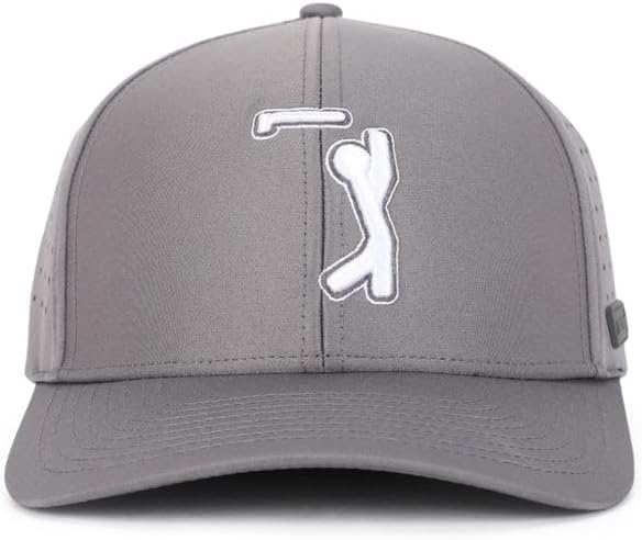 Bogey Bros Funny Golf Hats - Performance & Breathable Fitted Golf Caps for Men & Women - Perfect for Golfing, Sports & Outdoor Activities