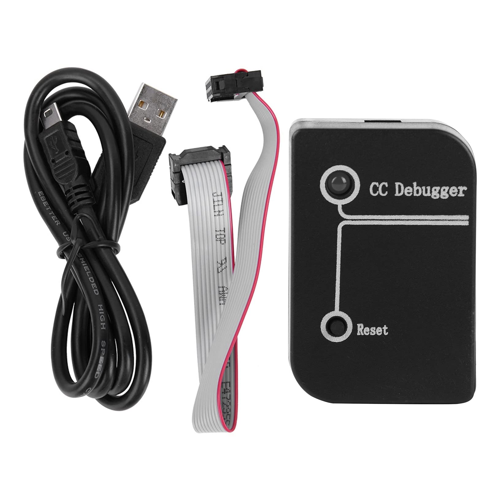 CC Debugger USB Programmer - Chip Simulation & System-on-Chips Downloader for Smart Home IoT Development & Wireless Device Programming