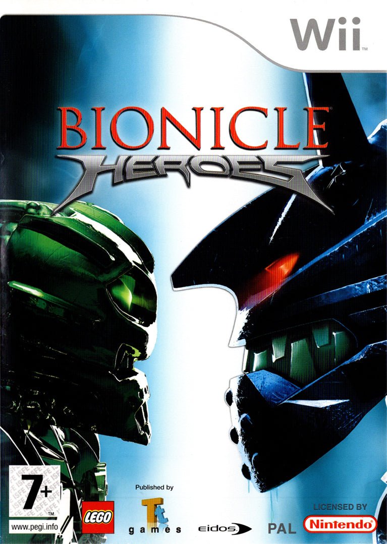 Bionicle Heroes Action-Adventure Game for Nintendo Wii - PAL Version | Fun for Kids & Family Game Night