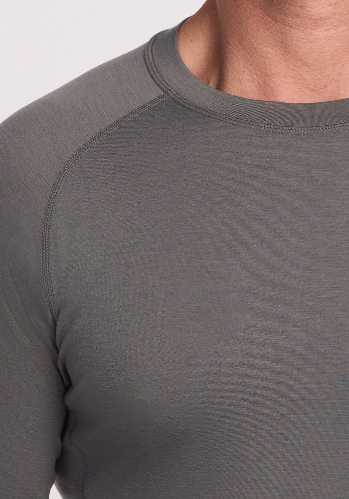 Essential Tee Iron Stone - Soft & Comfortable Cotton T-Shirt for Men & Women | Perfect for Casual Wear, Layering & Everyday Outfits