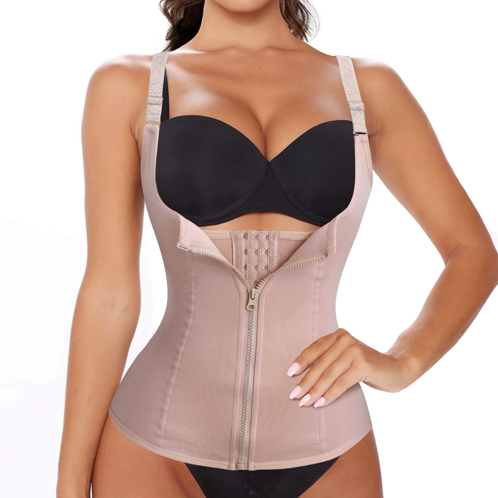 SCARBORO Women's Underbust Corset Waist Trainer - Slimming Body Shaper for Tummy Control, Weight Loss & Workout - Perfect for Shapewear, Cosplay & Everyday Wear