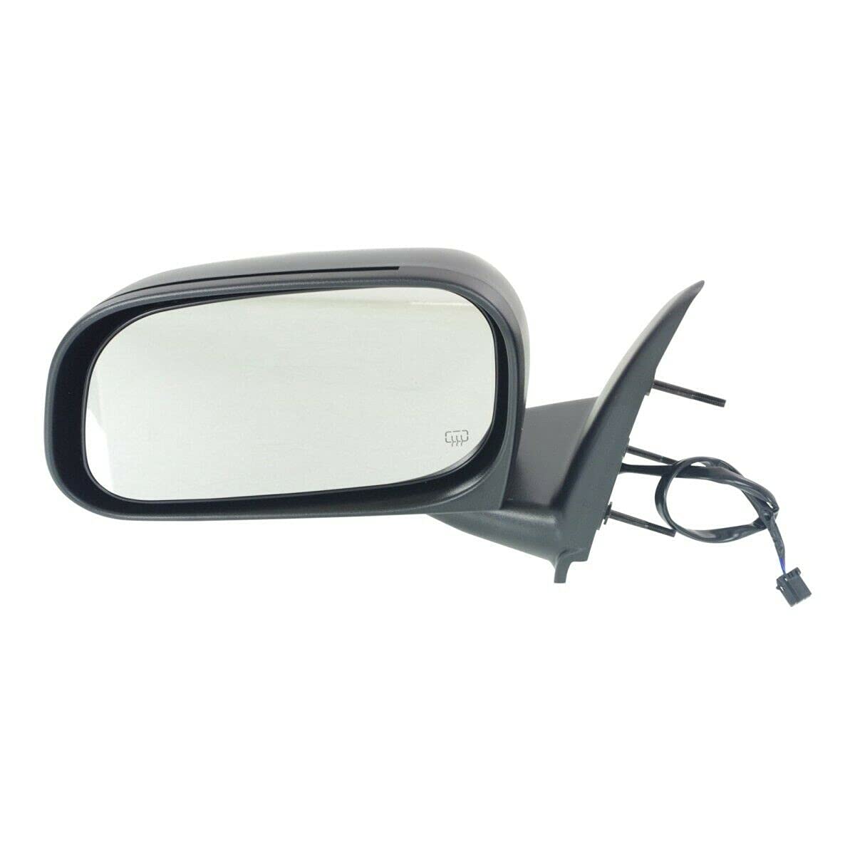 Left Hand Side Heated Mirror Replacement for Dodge Durango - Driver Side Power Heated Glass - Perfect for Winter Driving & Defrosting in Cold Weather