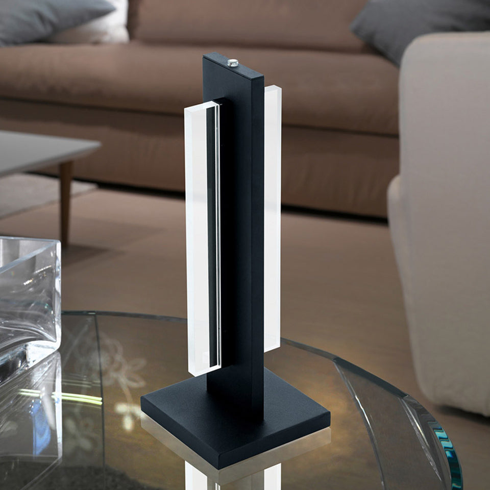 Spadafora Table Lamp - Modern LED Desk Lamp with Adjustable Brightness & Color Temperature for Home Office, Bedroom, and Study Room Lighting