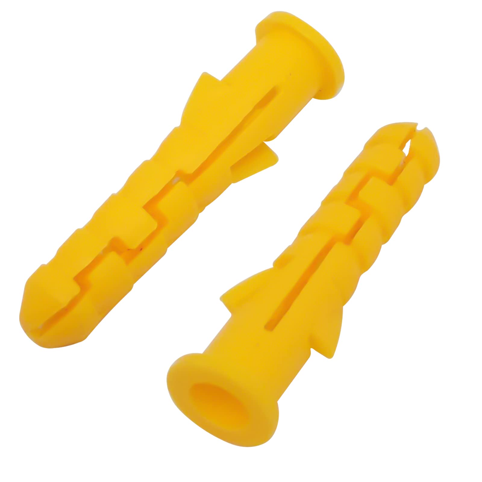 200pcs Self-Drilling Drywall Anchors M6x30mm - Heavy Duty Plastic Wall Plugs for Hollow Walls - Perfect for Hanging Pictures, Shelves & Home Decor