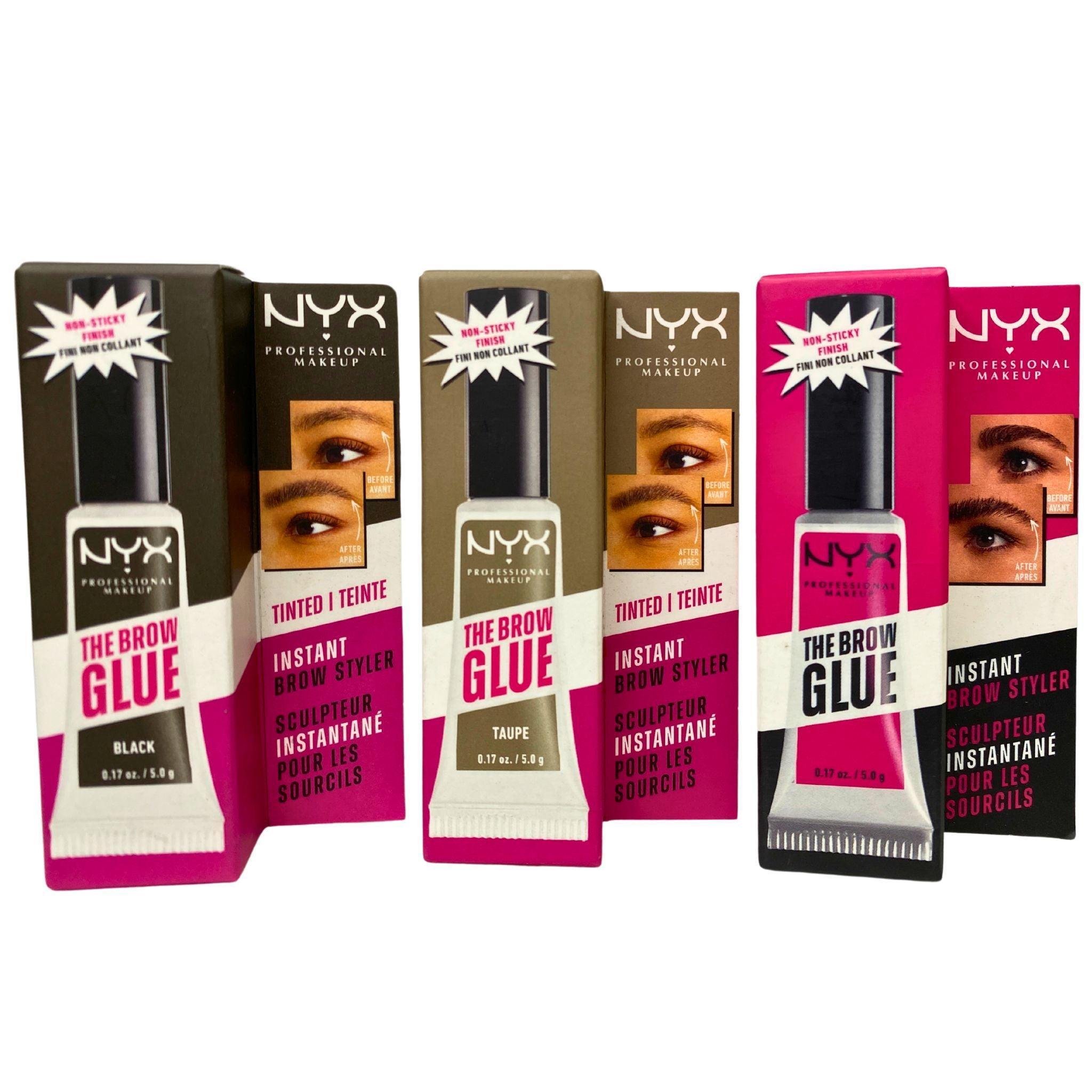 NYX The Brow Gel - Non Sticky Eyebrow Gel with Natural Finish, 0.17 oz (32-Piece Bulk Pack) - Perfect for Salon Use & Professional Makeup Artists