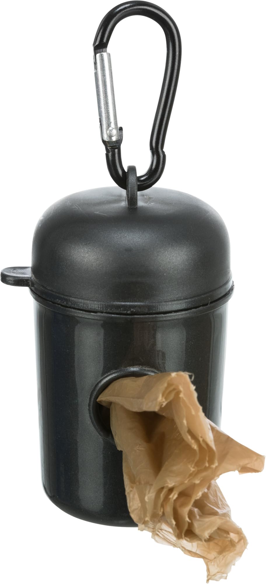 Trixie Dog Waste Pick Up Bag Dispenser with 2 Rolls of 20 Bags - Portable Poop Bags for Dogs, Leash Attachment, Eco-Friendly Pet Cleanup - Perfect for Walks, Parks & Travel