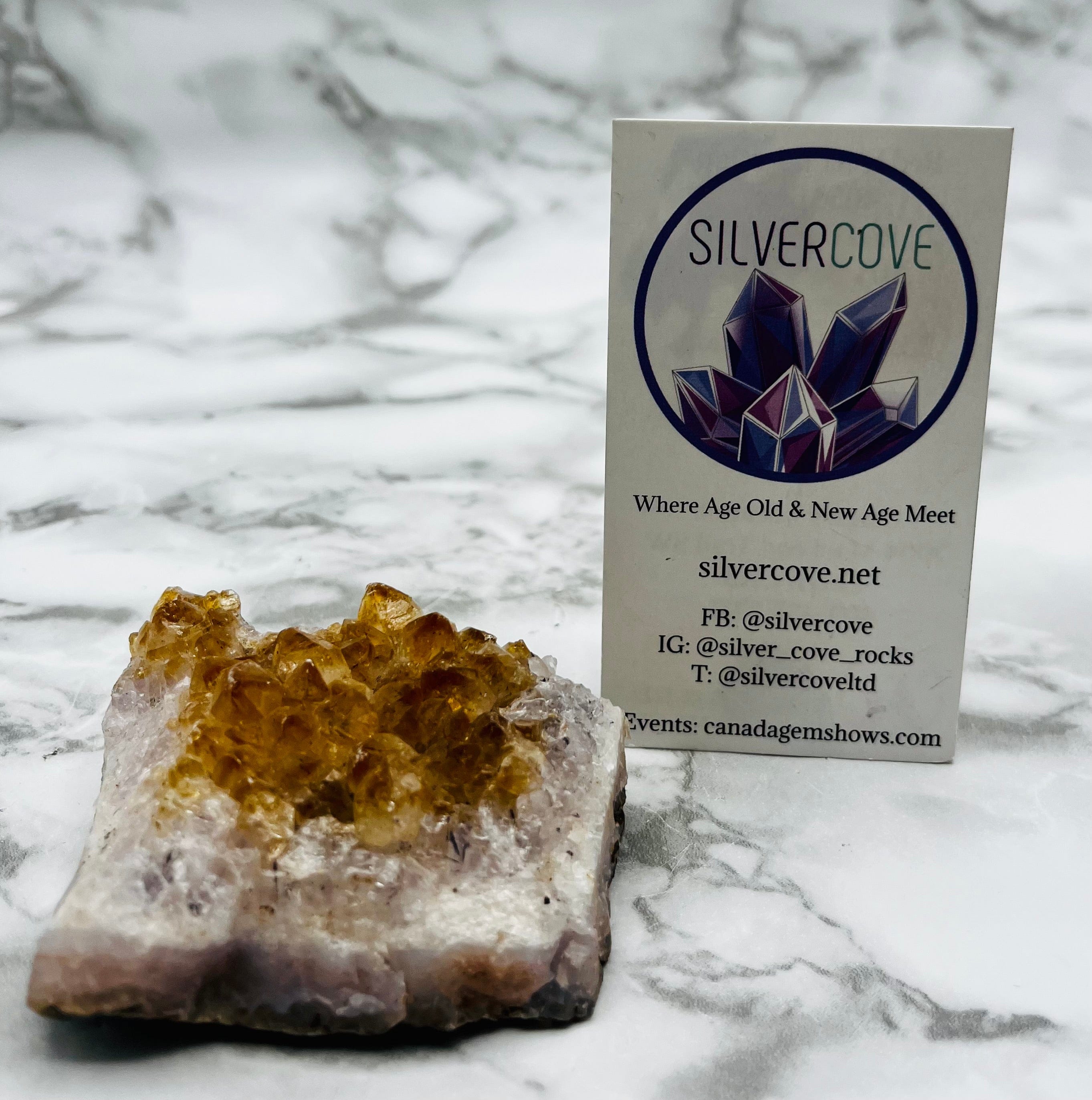 Natural Citrine Crystal Cluster - 39g Raw Citrine Stone for Healing, Meditation & Energy Work | Perfect for Home Decor, Reiki, and Spiritual Practices
