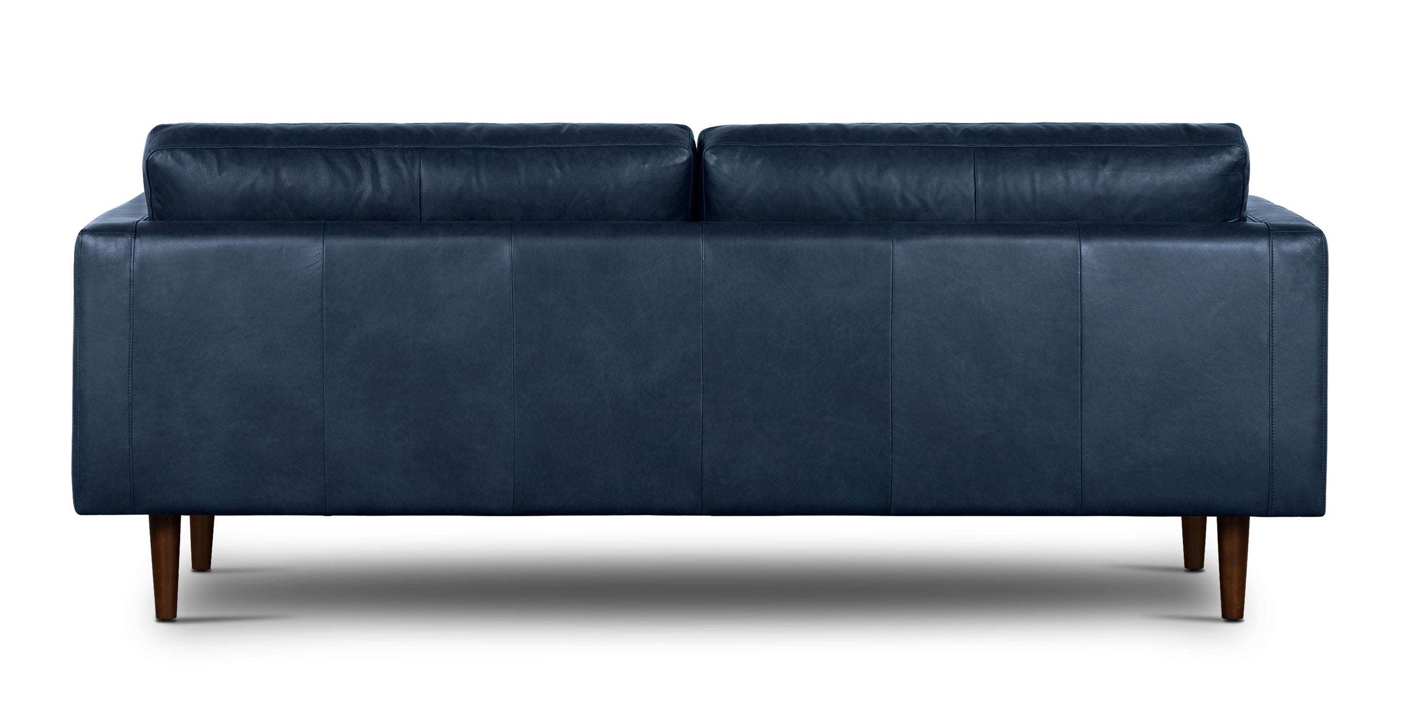 Premium Napa Leather Sofa - Modern Luxury Living Room Furniture for Home & Office - Perfect for Relaxing, Entertaining & Stylish Decor