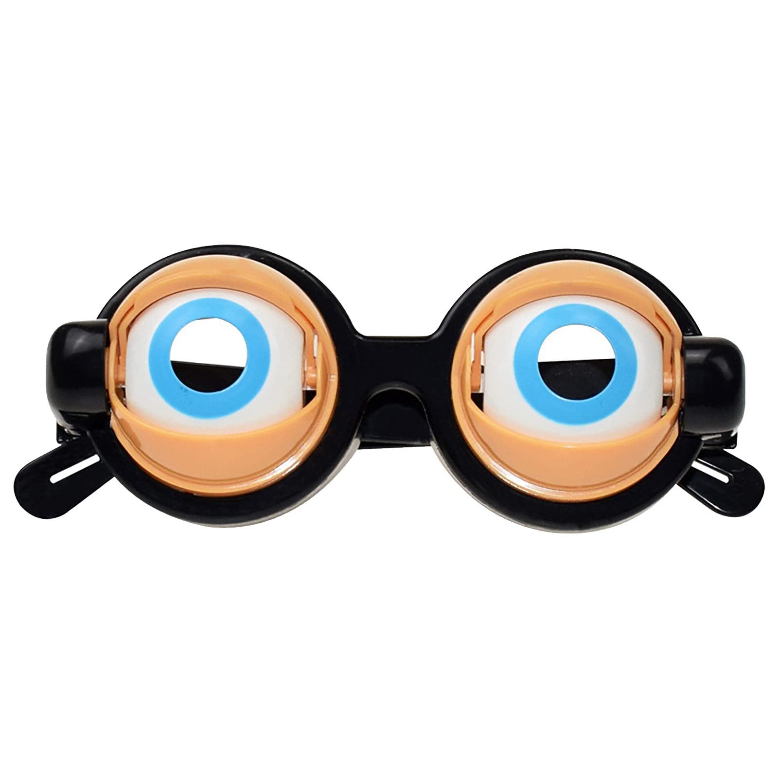 Funny Halloween Glasses - Crazy Eyes Prank Toy for Kids & Adults - Halloween Gag Gifts & Party Supplies - Perfect for Halloween Decorations, Costume Parties & Outdoor Events