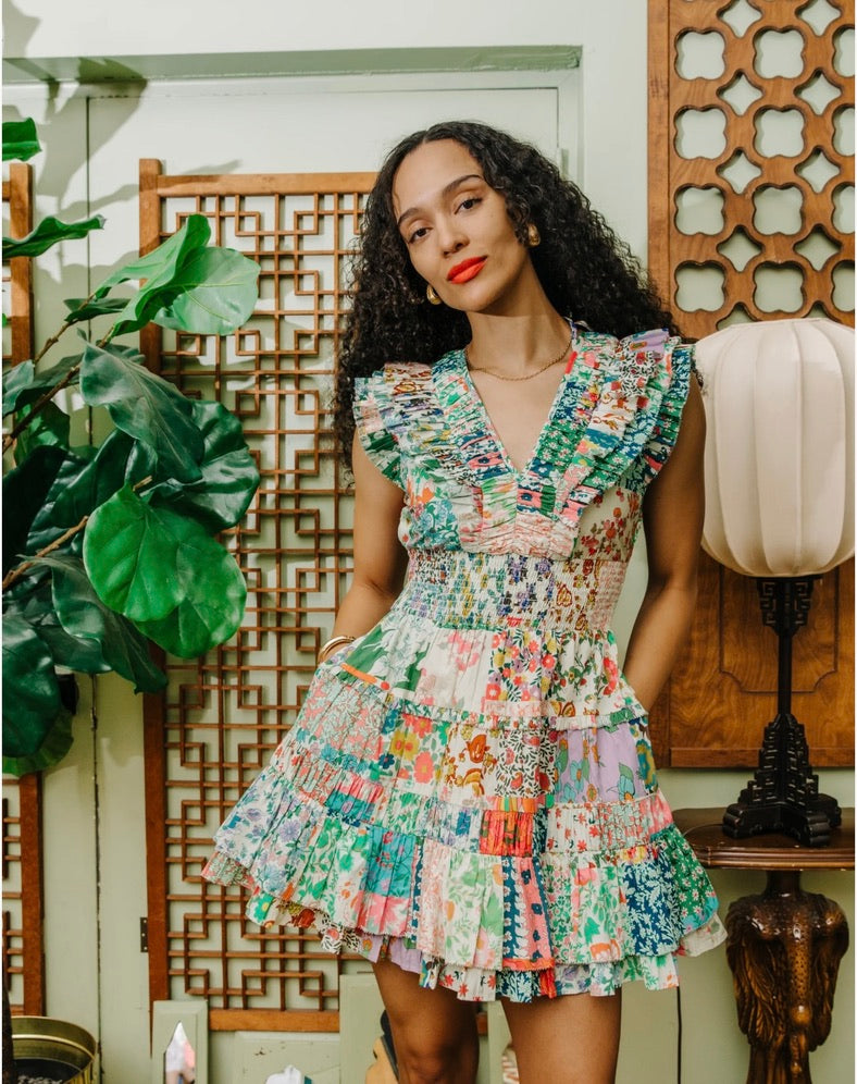 Maribel Dress - Elegant Women's Floral Summer Dress for Casual & Party Wear | Perfect for Weddings, Dates & Special Occasions