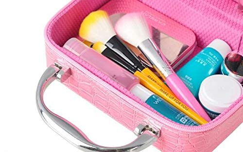 Royal Multi-function Travel Makeup Bag with Mirror - Perfect for On-the-Go Beauty