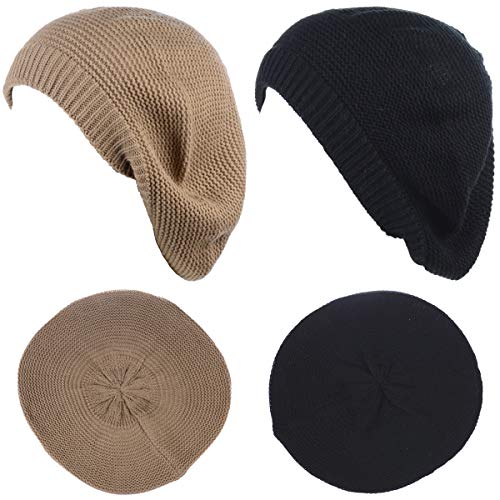 2pcs-pack Beige and Black