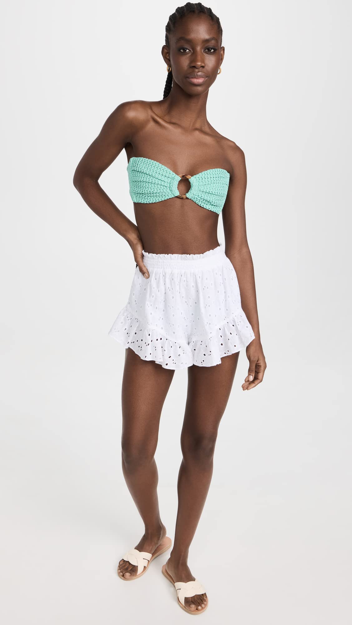 Women's Fashion Ruffle Shorts - Stylish & Comfortable Summer Shorts for Casual Wear, Beach, and Outdoor Activities