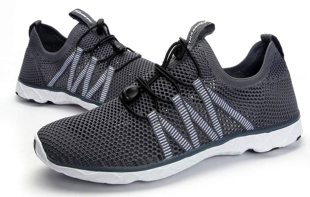 SUOKENI Men's Quick Dry Slip-On Water Shoes for Beach, Swimming, Surfing & Water Sports - Lightweight & Comfortable for Outdoor Activities