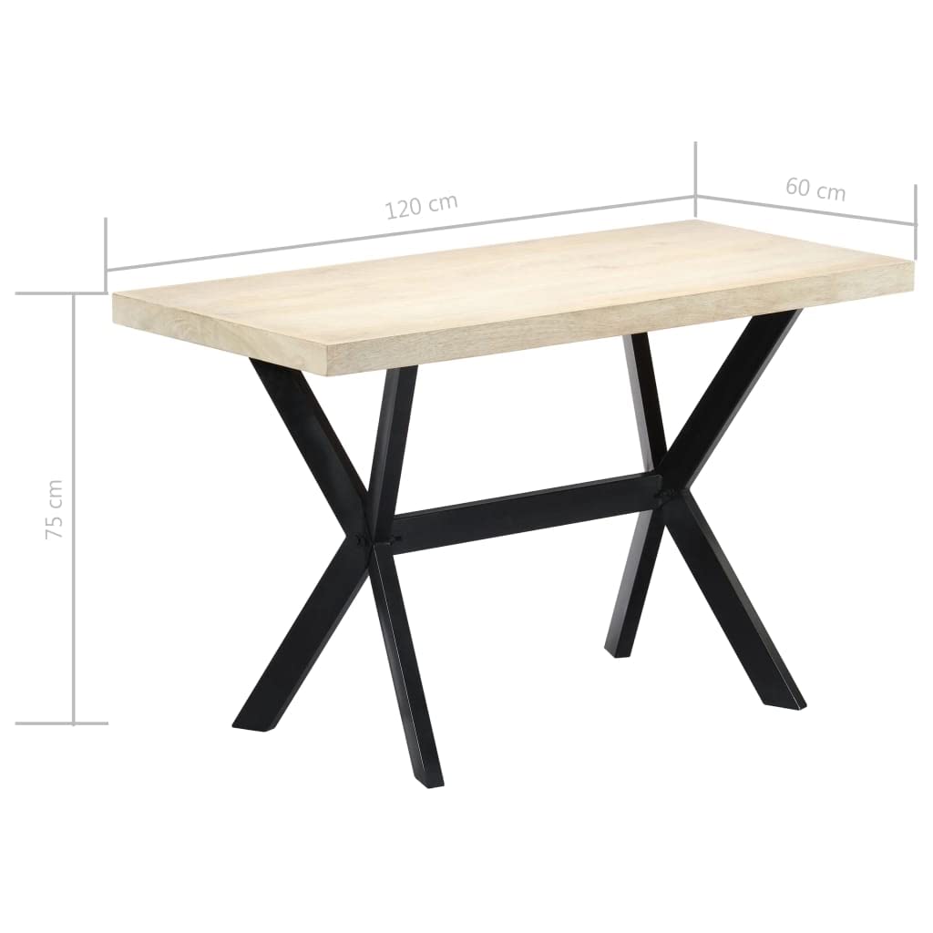 Mid Century Modern Rectangular Dining Table - 47.2