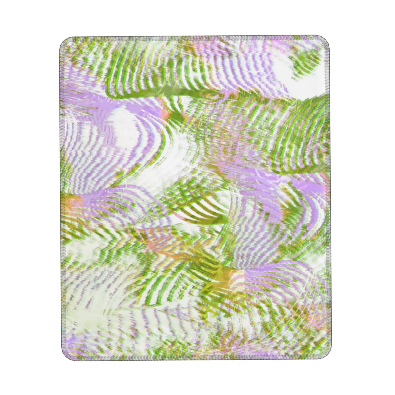 Non-Slip Waterproof Gaming Mouse Pad - 10x12 Inch Abstract Green Texture Mouse Mat with Rubber Base for Wireless Mouse, Laptop & Office Use | Washable & Durable for PC, Mac & Home Workspace
