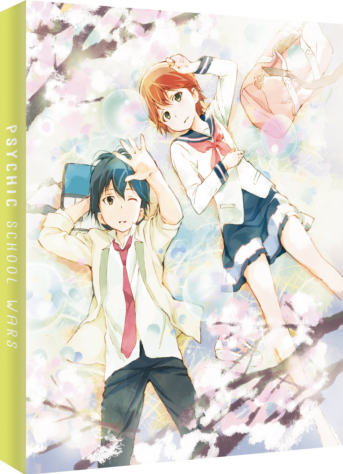 Psychic School Wars - Collector's Edition Combi Pack [Blu-ray] | Anime Movie | Limited Edition | UK Import | Perfect for Anime Collectors & Sci-Fi Fans