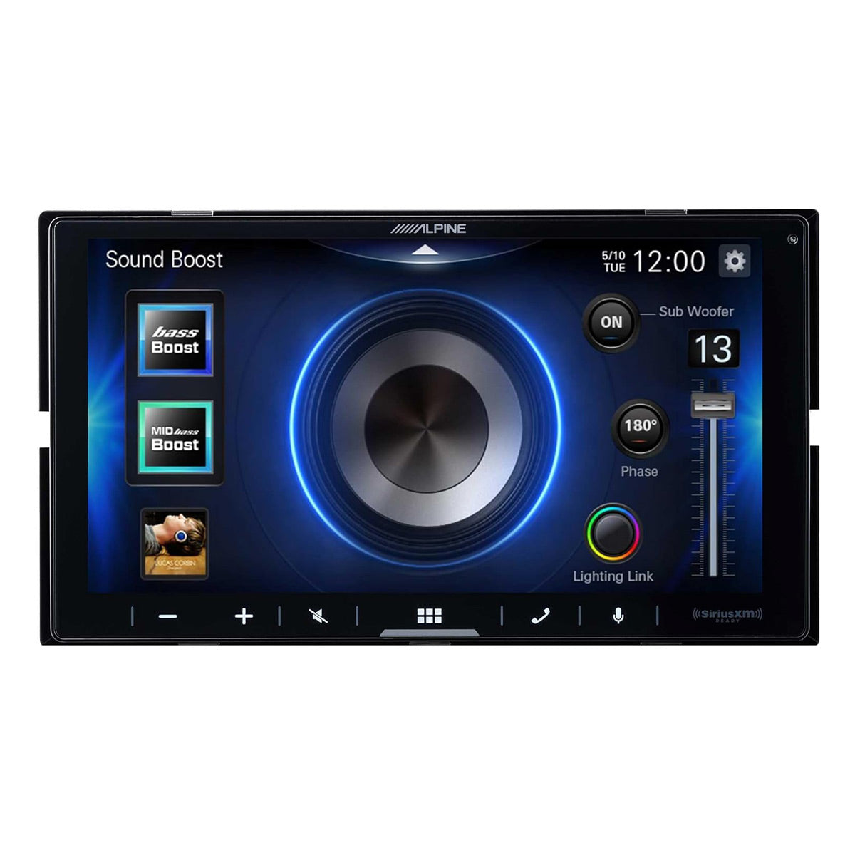 Alpine iLX-W670 7-Inch Ultra Shallow Digital Multimedia Receiver with Apple CarPlay & Android Auto - Perfect for Car Audio Upgrade & Hands-Free Driving