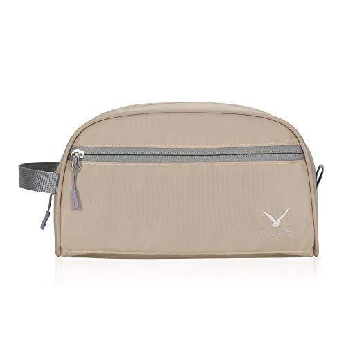 Travel Max Small Makeup Bag - Mini Cosmetic Pouch for Women & Girls, Portable Toiletry Organizer with Brush Holder for Jewelry & Accessories | Perfect for Travel, Gym & Daily Essentials Storage