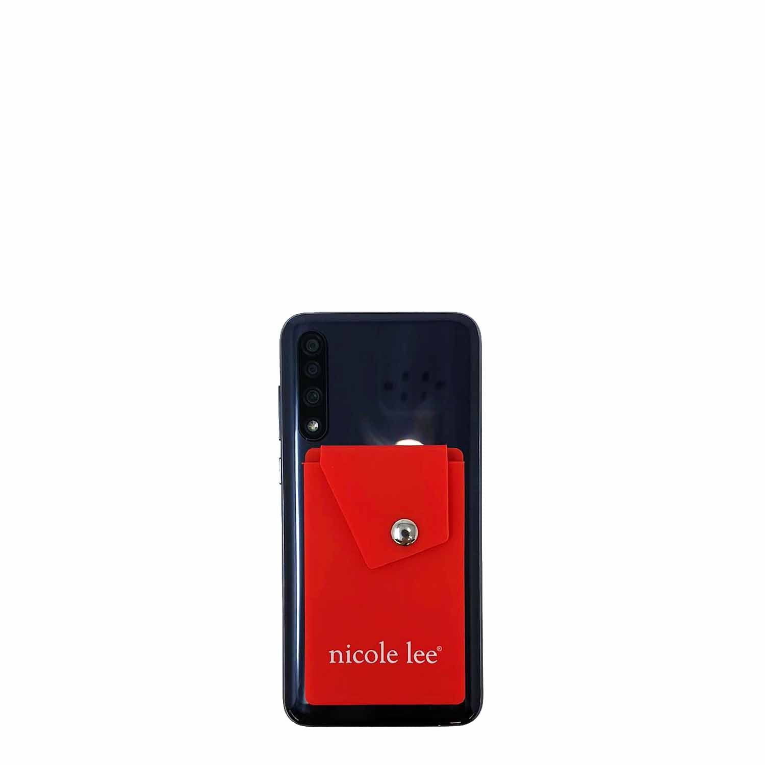 Stick-On Silicone Phone Wallet with Card Holder - Slim & Secure Adhesive Envelope for iPhone, Samsung & Smartphones - Perfect for Travel, Shopping & Daily Use