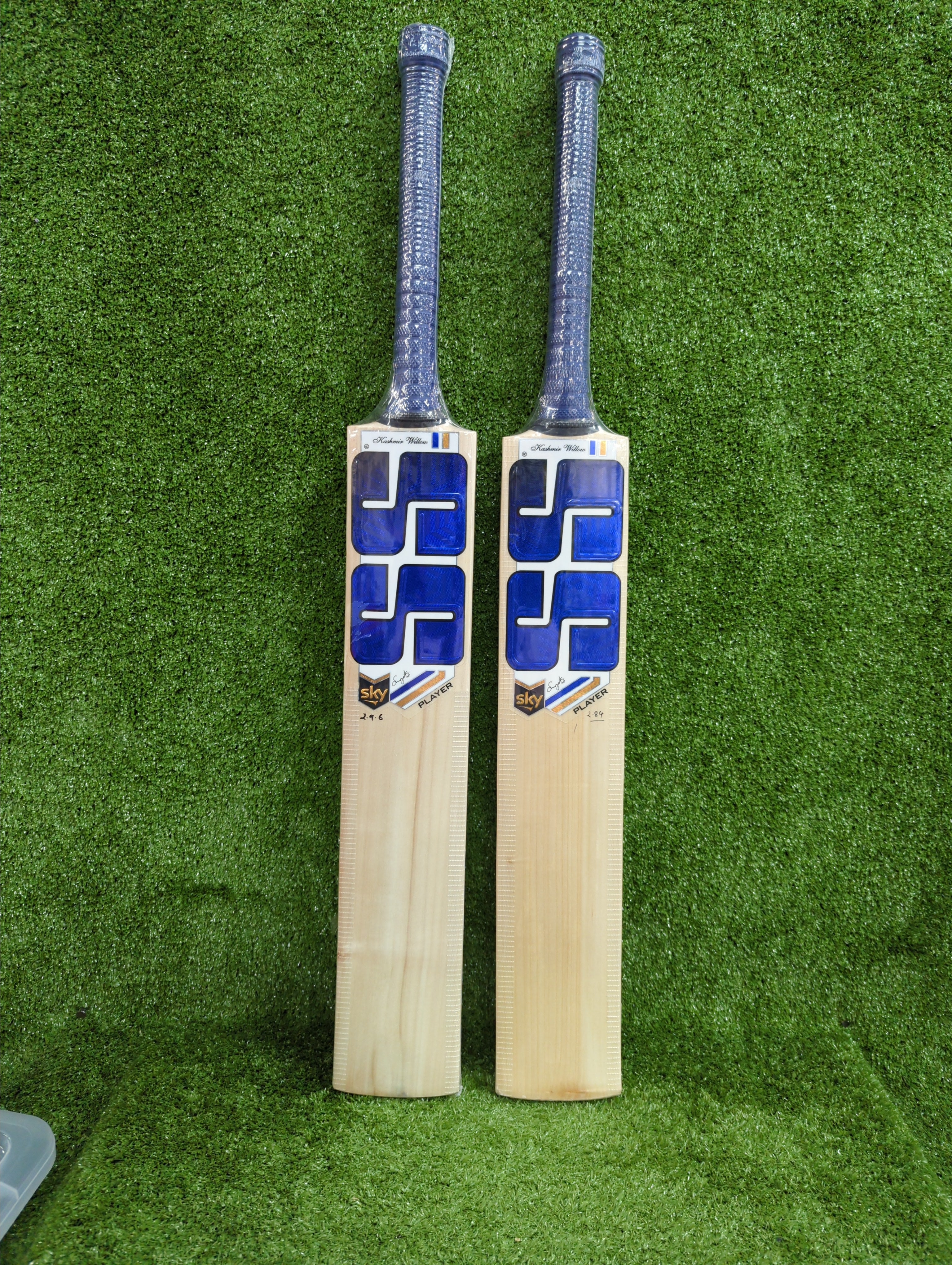 SS Sky Players Kashmir Willow Cricket Bat - Premium Quality for Practice & Matches - Perfect for Cricket Enthusiasts & Beginners