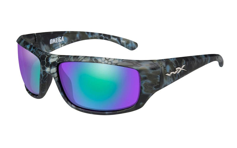 Matte Black-Polarised Green Platinium Flash Lens