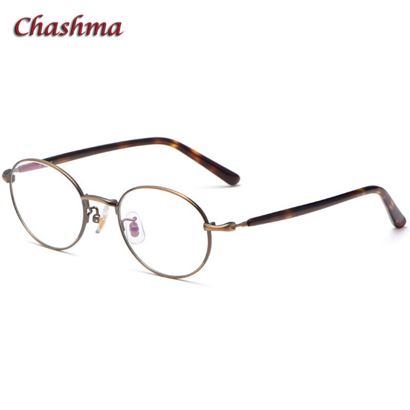 Unisex Titanium Full Rim Small Round Eyeglasses - Lightweight & Durable Frame for Men & Women - Perfect for Reading, Driving & Everyday Use