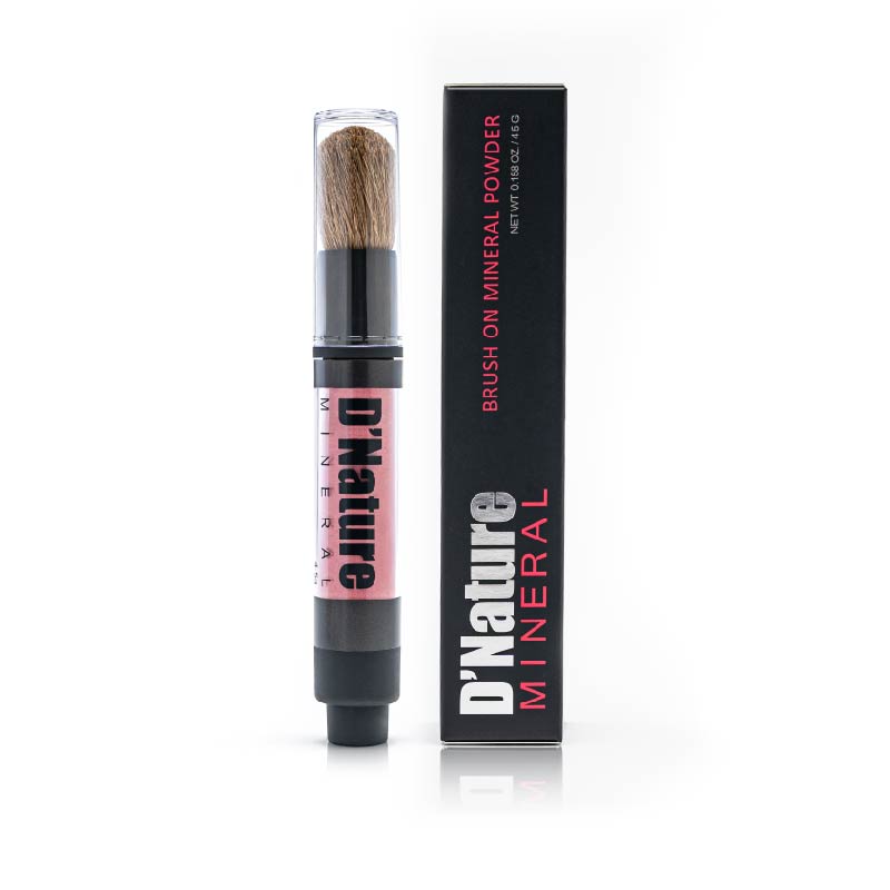 Natural Mineral Blush Brush - Vegan & Cruelty-Free Makeup Brush for Flawless Blush Application | Perfect for Everyday Makeup & Professional Makeup Kits