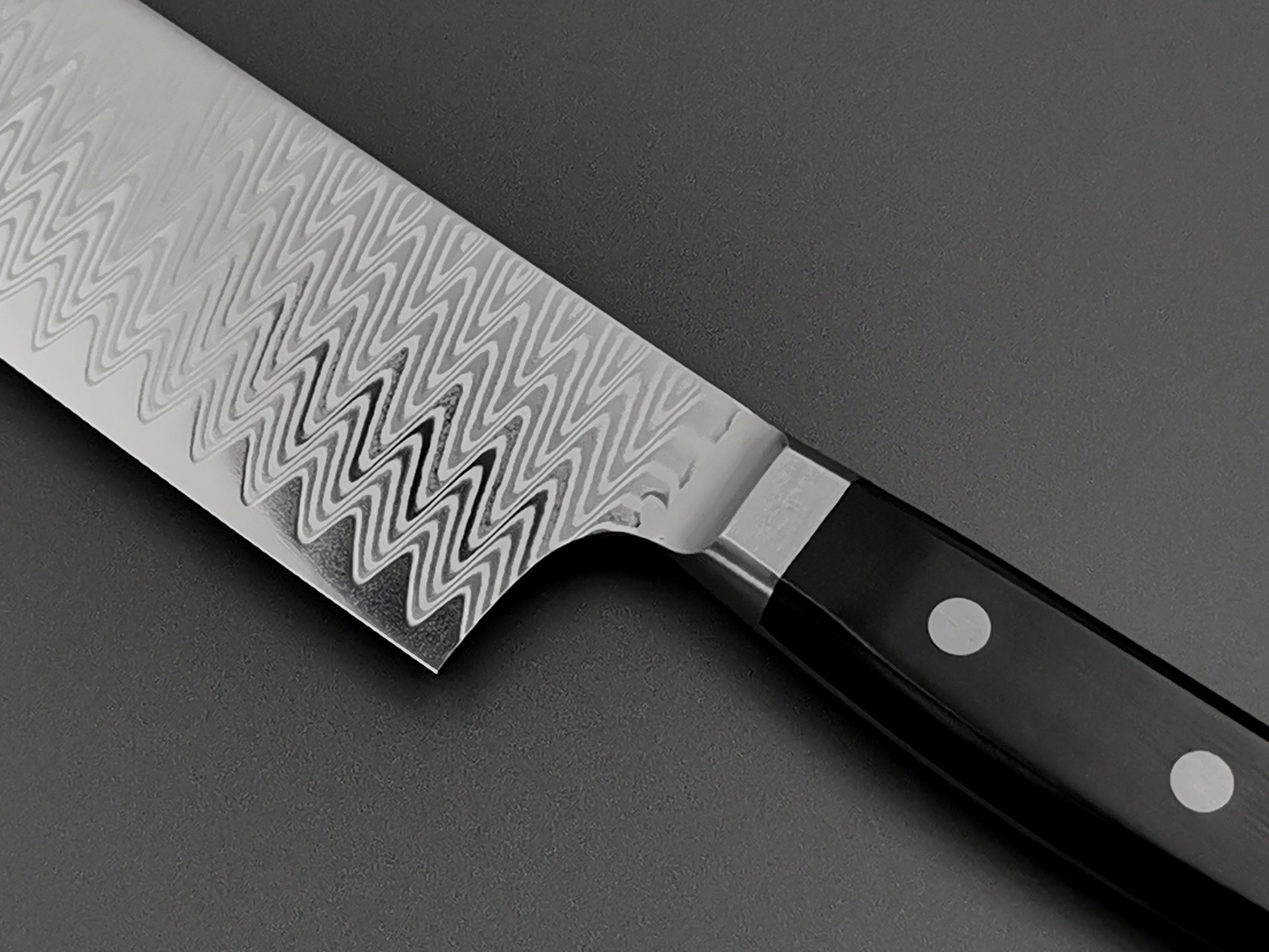 Premium Hatsukokoro Hayabusa HAP40 Damascus Nakiri Knife - Japanese Kitchen Knife for Professional Chefs & Home Cooking - Perfect for Slicing Vegetables, Herbs & Boneless Meat